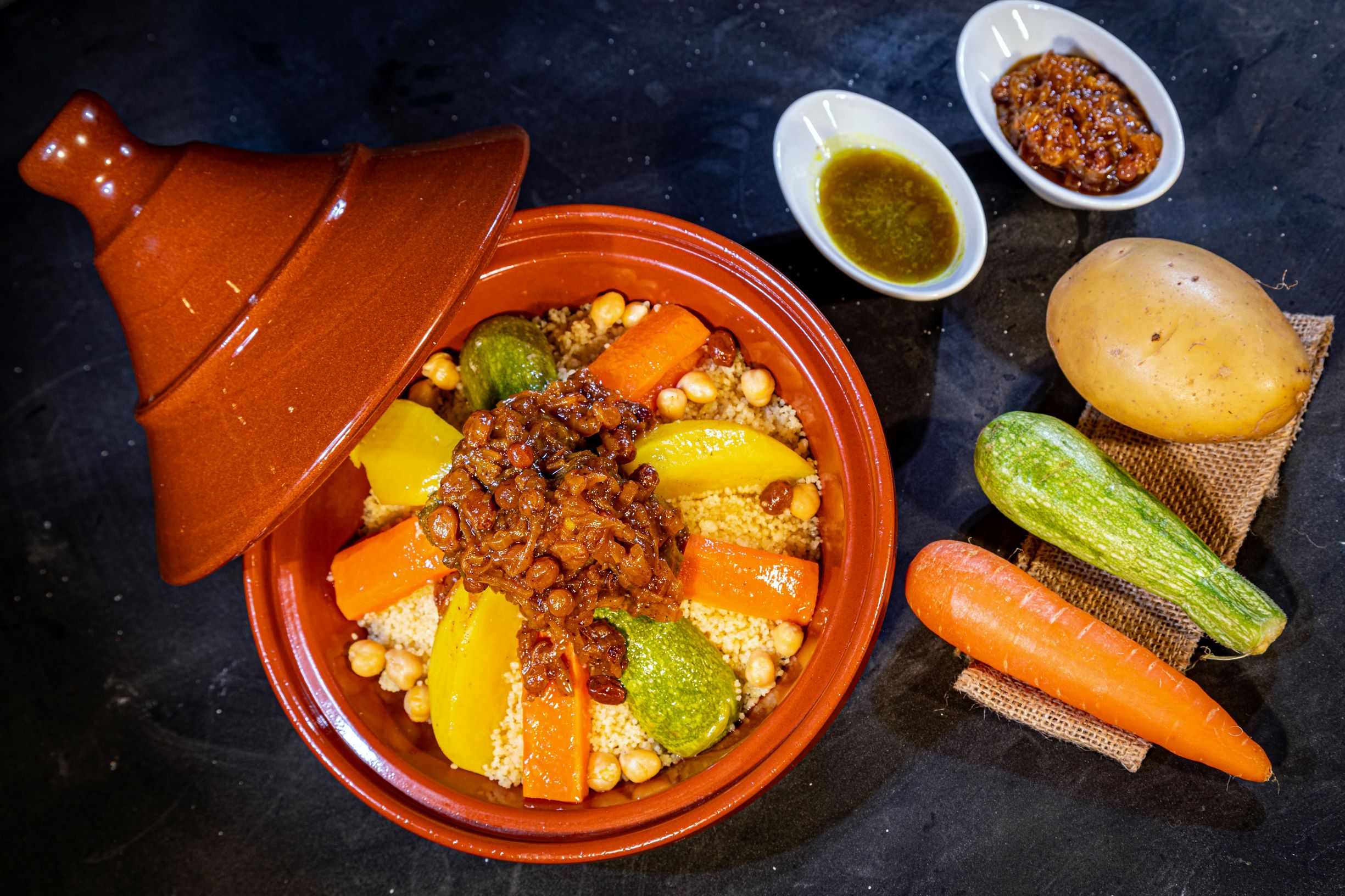 Vegetable Couscous – Marrakesh restaurant